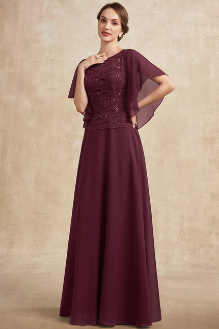 Robe Chic Violette Brodée