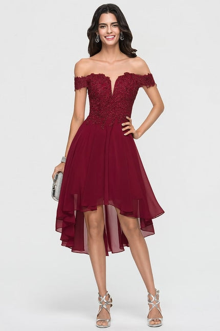 Robe Chic Élégance Rubis Aérienne - gallery 4