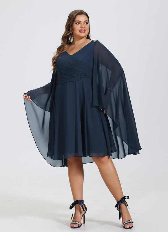 Robe Chic Voile Saphir - gallery 6