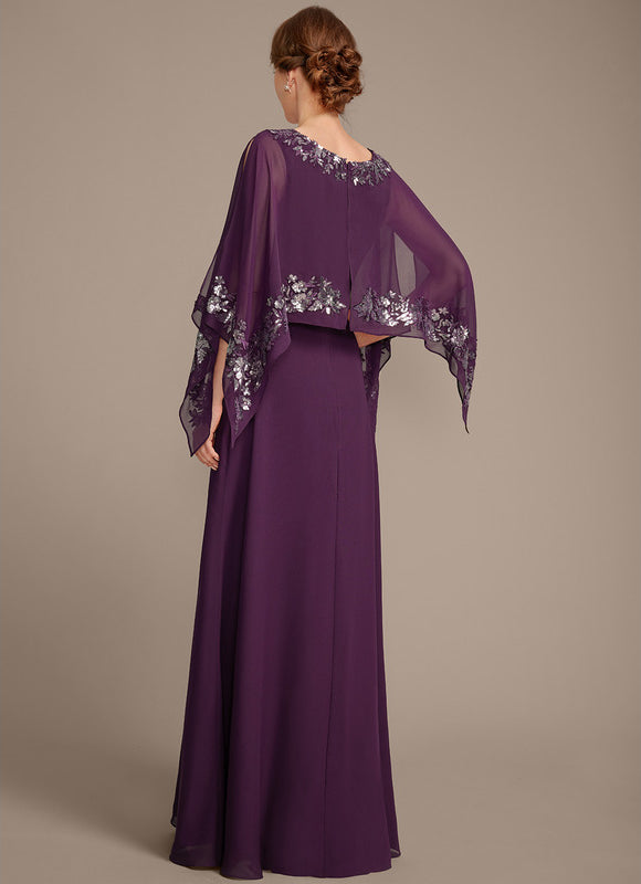 Robe Chic Longue Violetée - gallery 6