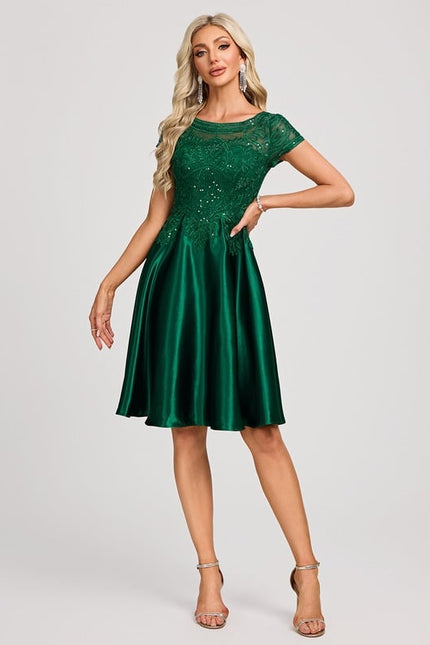Robe Chic Émeraude Magique - gallery 4