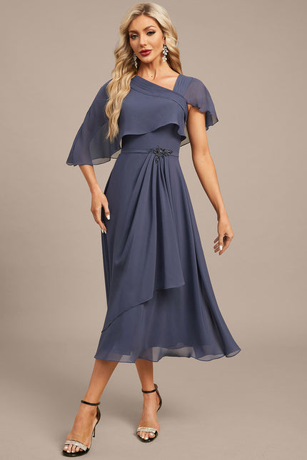 Robe Chic Élegante Ondulée