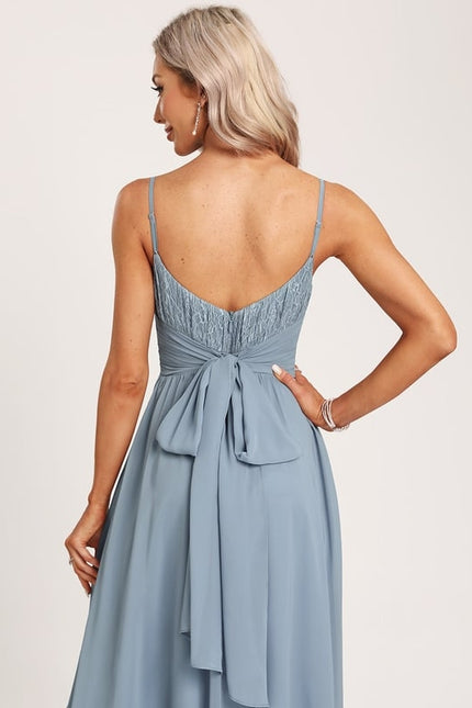 Robe Chic Soirée Rosée - gallery 4