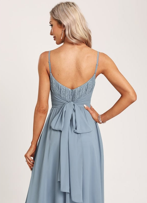 Robe Chic Soirée Rosée - gallery 4