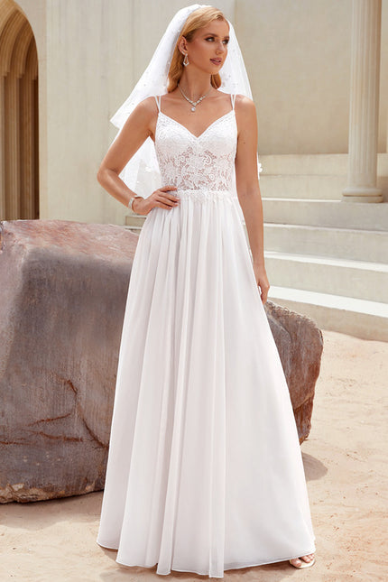 Robe Blanche Plage Chic - gallery 1
