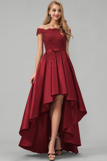 Robe Rouge Chic Et Glamour - gallery 1