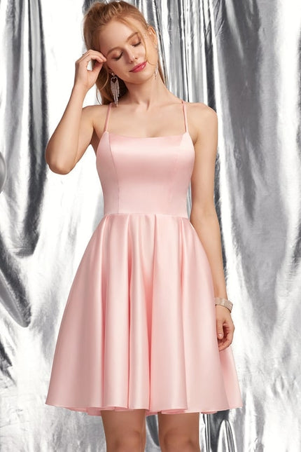 Robe Chic Satin Nuit Étoilée - gallery 1