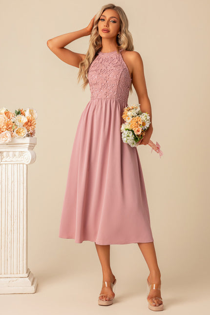 Robe Chic Midi Lace