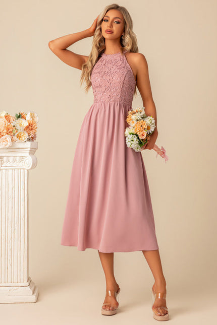 Robe Chic Midi Lace