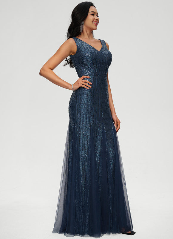Robe Chic Éclat Doré - gallery 1