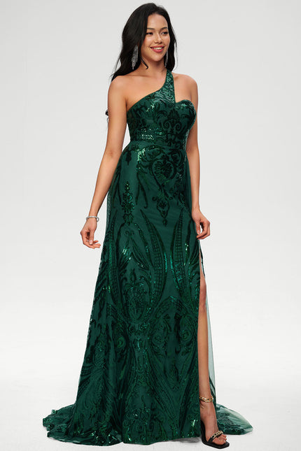 Robe Chic Émeraude Glamour - gallery 1