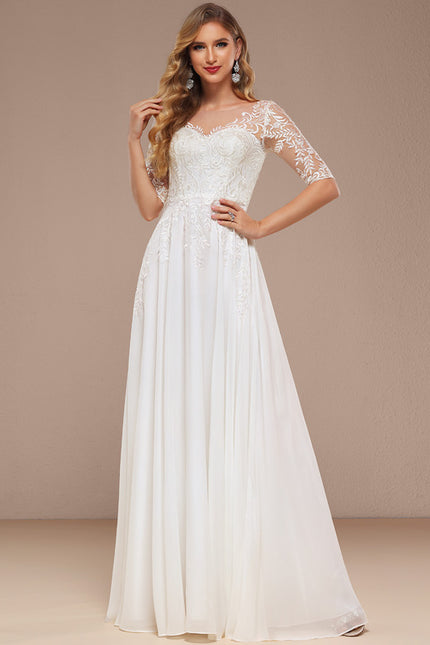 Robe Blanche Plage Chic - gallery 2