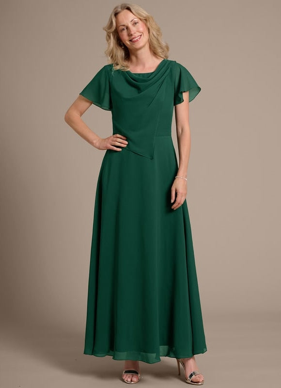 Robe Droite Longue Chic Pour Mariage - gallery 4