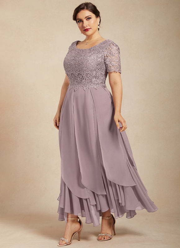 Robe Chic Mousseline Lavande - gallery 6