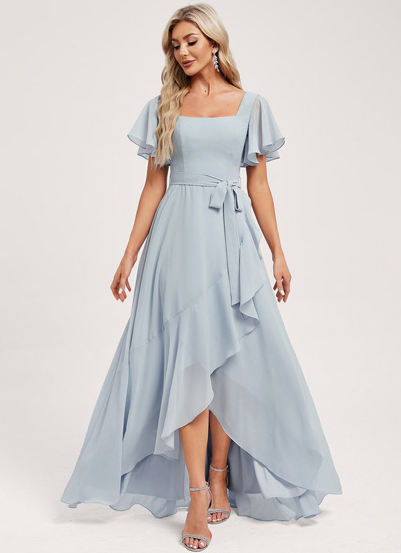 Robe Chic Asymétrique Mousseline - gallery 1