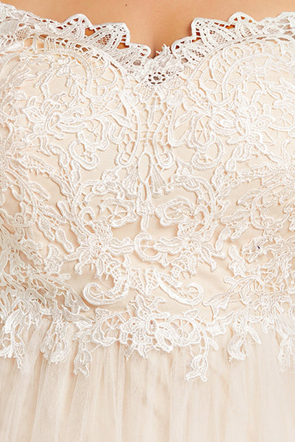 Robe Chic Élégante Épaule Dénudée - gallery 1