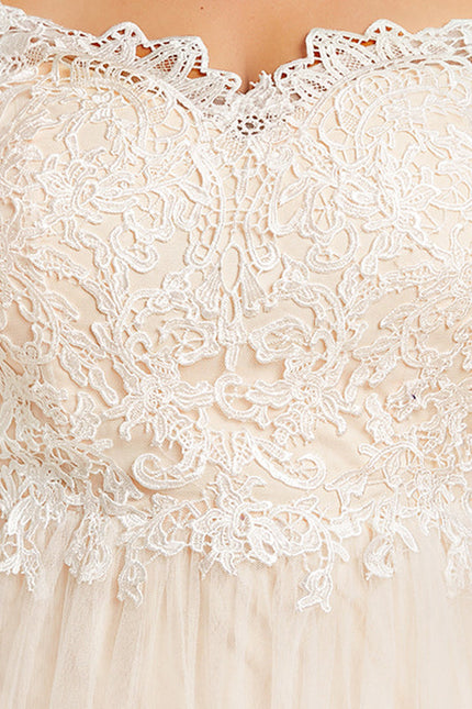 Robe Chic Élégante Épaule Dénudée - gallery 1
