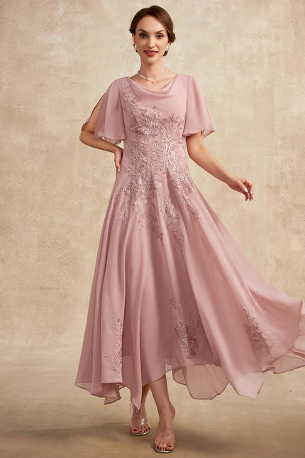 Robe Chic Aérienne Fleurie