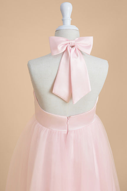 Robe Chic Fille Tulle Rose - gallery 5
