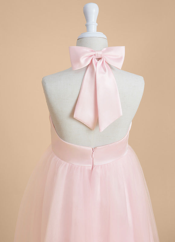 Robe Chic Fille Tulle Rose - gallery 5