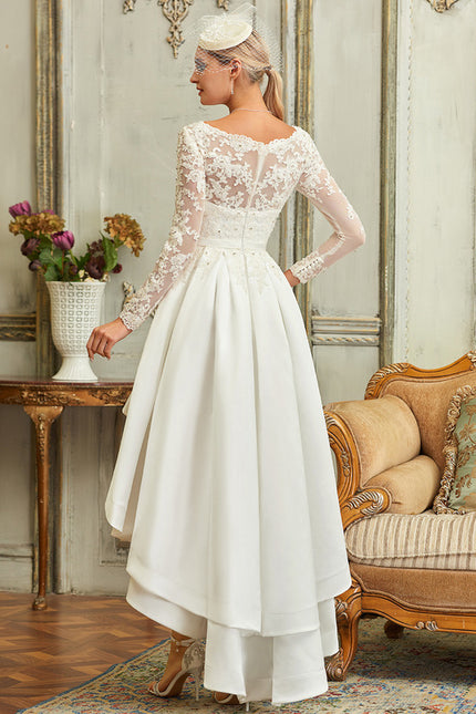 Robe Chic Élégance Satinée Asymétrique - gallery 6