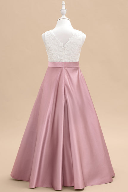 Robe Chic Satinée Enfant - gallery 4