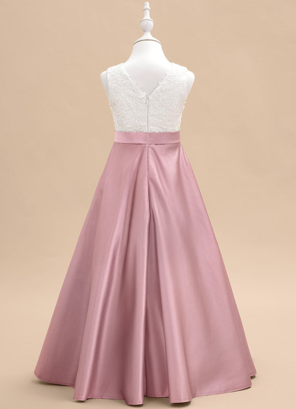 Robe Chic Satinée Enfant - gallery 4