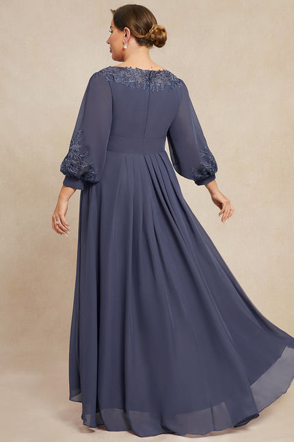 Robe Chic Bleu Sombre Chic - gallery 9