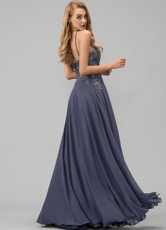 Robe Chic Aérienne Grise - gallery 5
