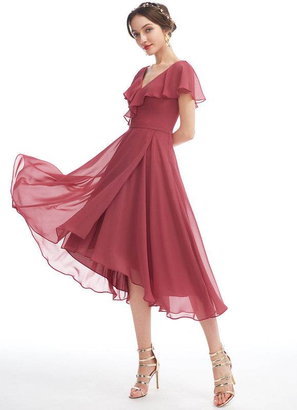 Robe Chic Fluide À Nouer
