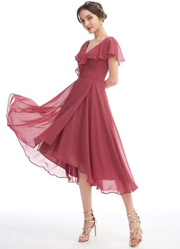 Robe Chic Fluide Bleu Nuit