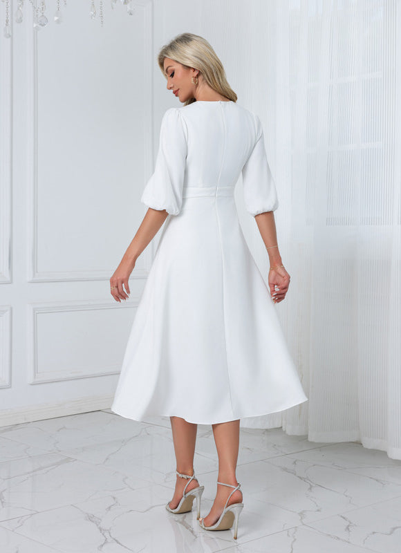 Robe Blanche Bohème Chic - gallery 2