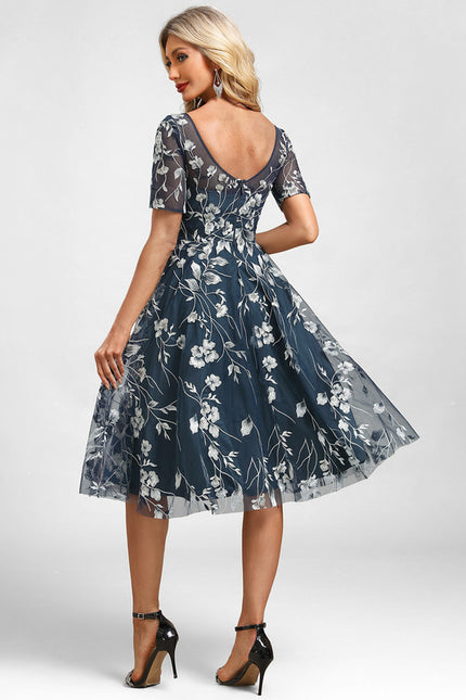 Robe Chic Florale Transparente - gallery 6