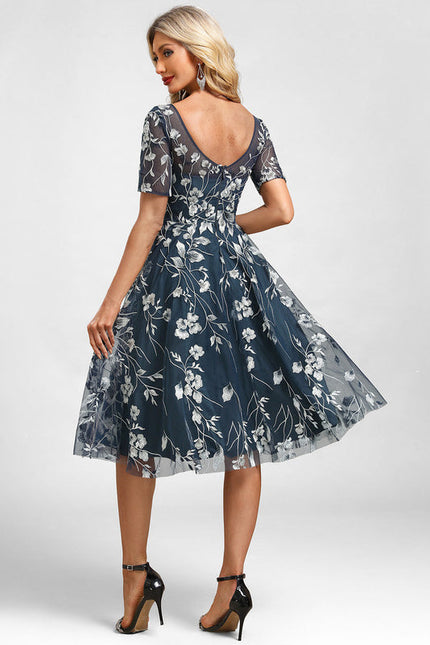 Robe Chic Florale Transparente - gallery 6