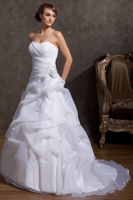 Robe Chic Éblouissante Blanchie