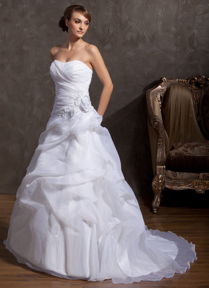 Robe Chic Éblouissante Blanchie