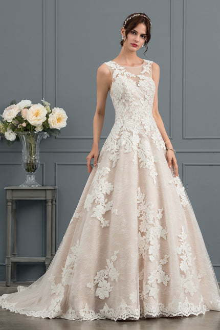 Robe Chic Florale Écrue - gallery 2