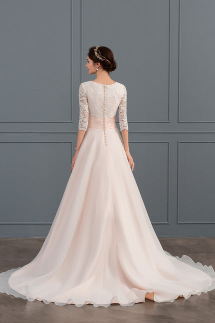 Robes De Soirée Chic Et Classe Manche Longue - gallery 2