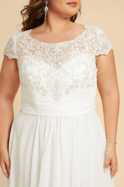 Robe En Lin Blanc Chic - gallery 9