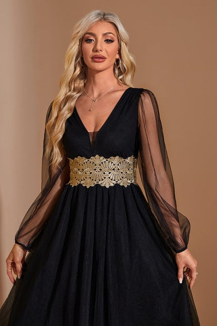 Robe Chic Tulle Élégante - gallery 2