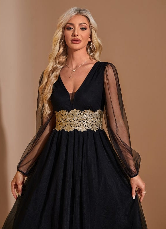 Robe Chic Tulle Élégante - gallery 2