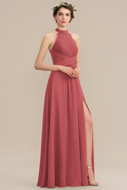 Robe Chic Gris Perle Dentelle Élégante - gallery 6