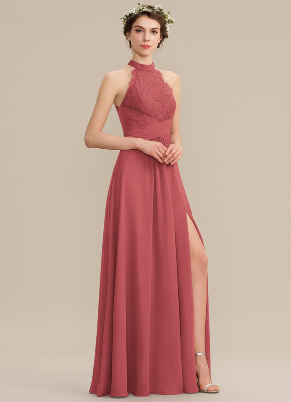 Robe Chic Gris Perle Dentelle Élégante - gallery 6