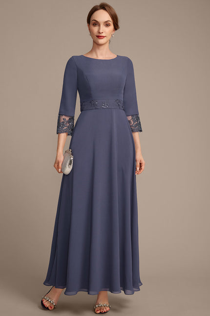 Robe Chic Bleu Nuit Chic - gallery 5