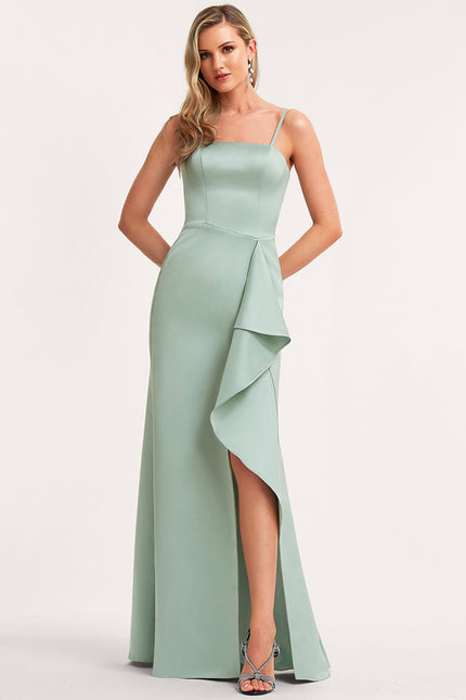 Robe Chic Fluide Menthe - gallery 1
