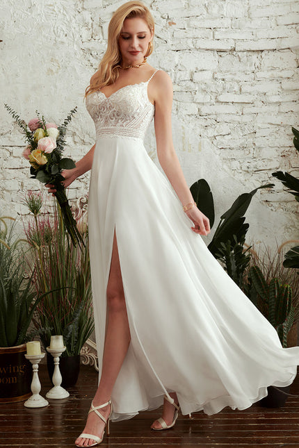 Robe Blanche Plage Chic - gallery 2