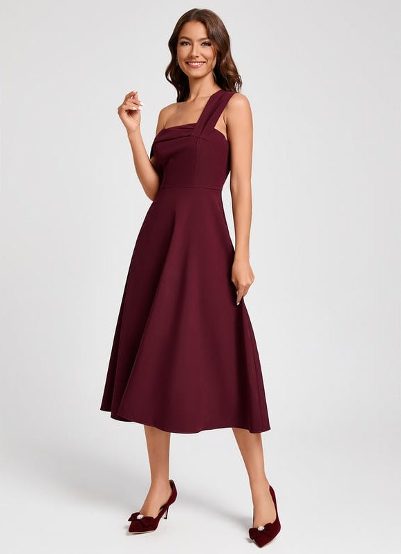 Robe Chic Bordeaux Chic Moderne - gallery 4