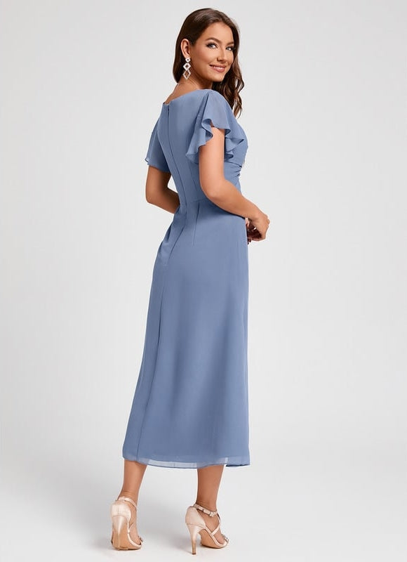 Robe Chic À Volants Florale - gallery 1