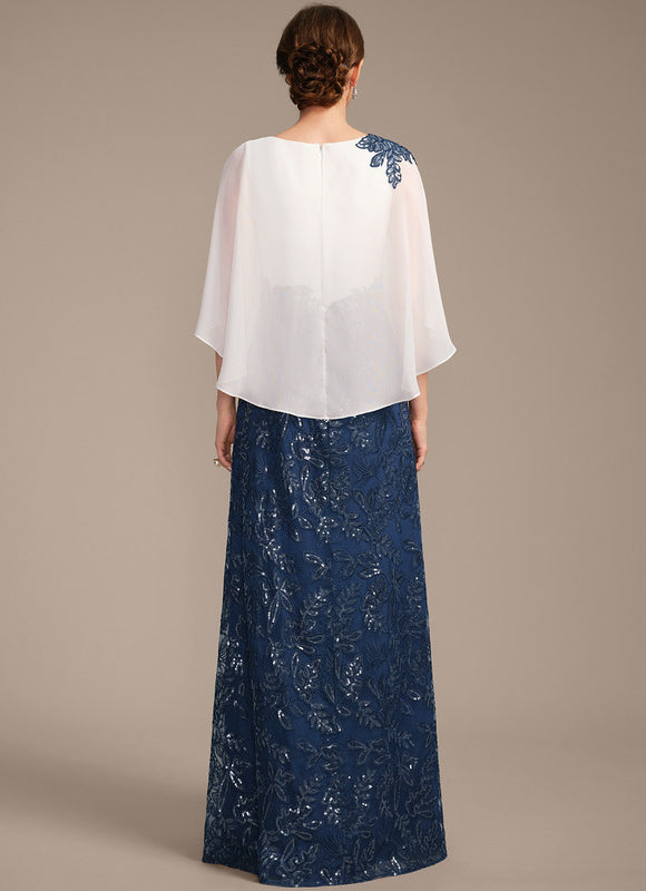 Robe Chic Bleu Marine Et Blanc - gallery 5