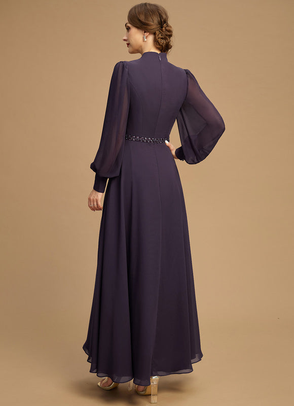 Robe Chic Châtaigne Élégante - gallery 2